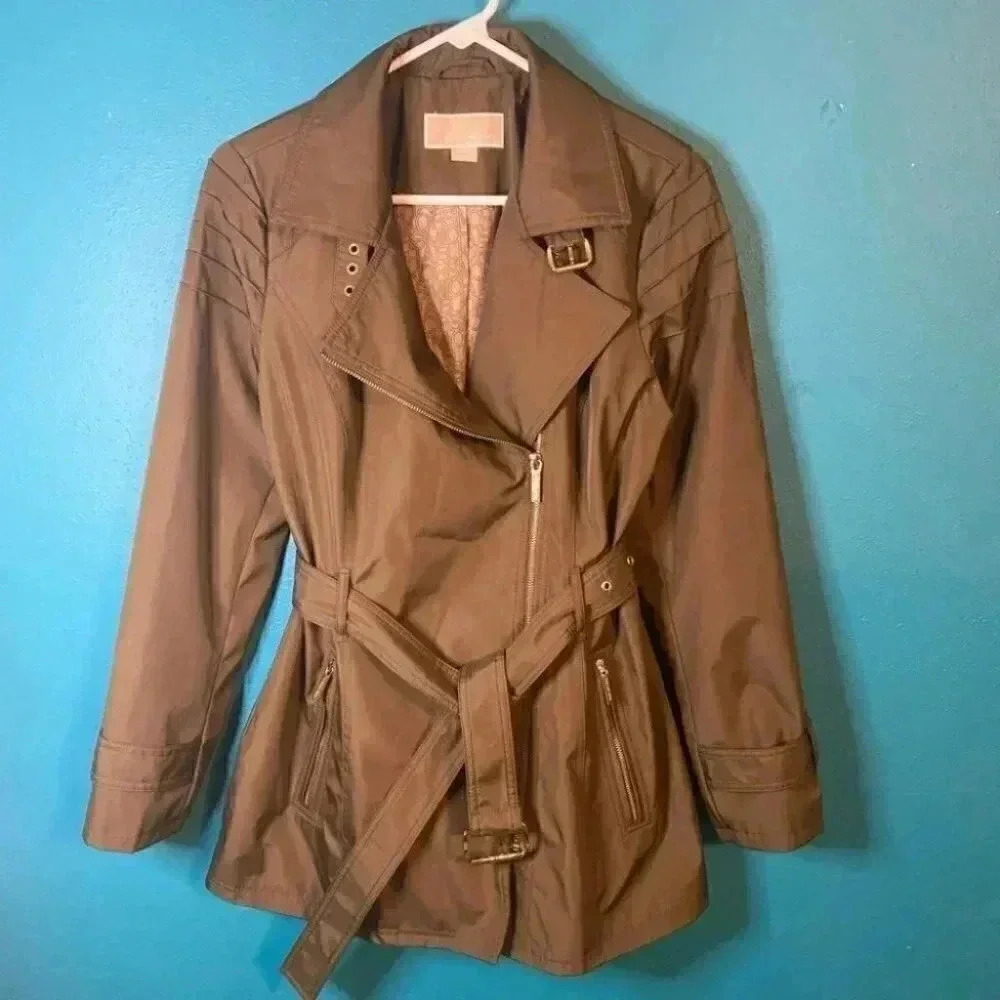 MICHEAL Michael Kors Olive Army Green Jacket - Picture 2 of 10